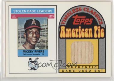 2001 Topps American Pie - Timeless Classics #BBTC-32 - Mickey Rivers