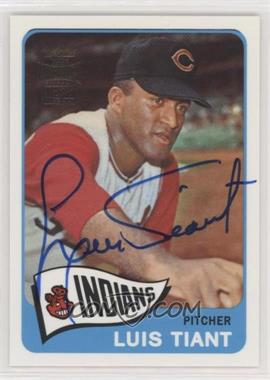 2001 Topps Archives - Autographs #101 TAA - Luis Tiant