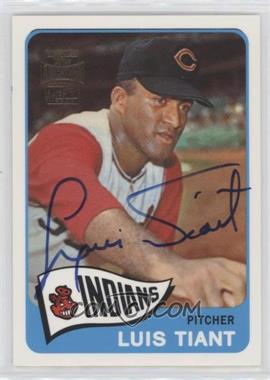 2001 Topps Archives - Autographs #101 TAA - Luis Tiant