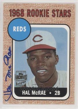 2001 Topps Archives - Autographs #111 TAA - Hal McRae