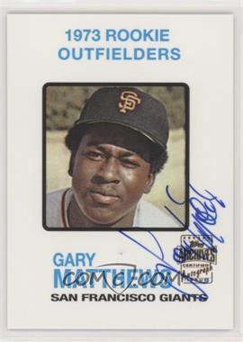 2001 Topps Archives - Autographs #137 TAA - Gary Matthews