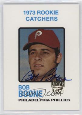 2001 Topps Archives - Autographs #14 TAA - Bob Boone