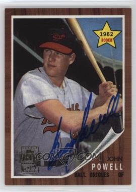 2001 Topps Archives - Autographs #81 TAA - Boog Powell