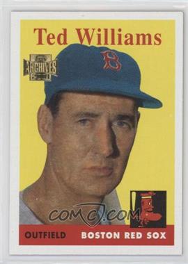2001 Topps Archives - [Base] #120 - Ted Williams