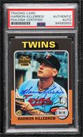 Harmon Killebrew [PSA Authentic PSA/DNA Cert]