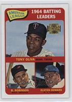 Tony Oliva, Brooks Robinson, Elston Howard [EX to NM]