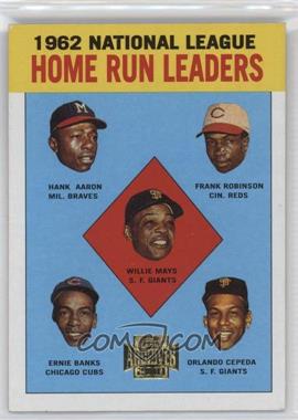 2001 Topps Archives - [Base] #211 - Hank Aaron, Orlando Cepeda, Ernie Banks, Frank Robinson, Willie Mays [EX to NM]
