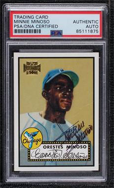 2001 Topps Archives - [Base] #233 - Minnie Minoso (Orestes on Card) [PSA Authentic PSA/DNA Cert]