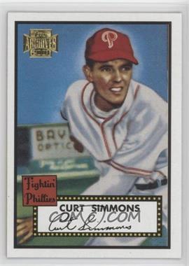 2001 Topps Archives - [Base] #238 - Curt Simmons