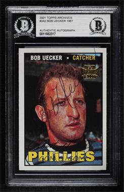 2001 Topps Archives - [Base] #342 - Bob Uecker [BAS BGS Authentic]