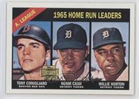 Norm Cash, Tony Conigliaro, Willie Horton