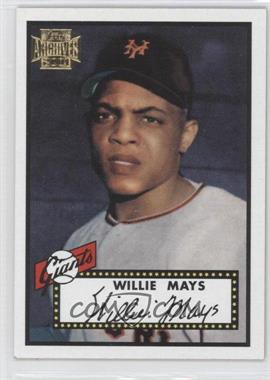 2001 Topps Archives - [Base] #9 - Willie Mays