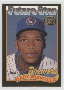 2001 Topps Archives - Future Rookie Reprints - Gold #15 - Gary Sheffield