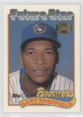 2001 Topps Archives - Future Rookie Reprints #15 - Gary Sheffield