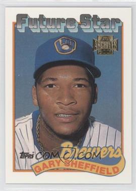 2001 Topps Archives - Future Rookie Reprints #15 - Gary Sheffield