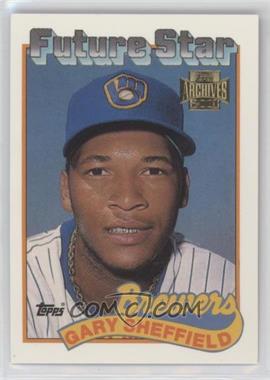 2001 Topps Archives - Future Rookie Reprints #15 - Gary Sheffield