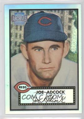 2001 Topps Archives Reserve - [Base] #1 - Joe Adcock