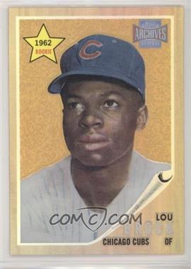 2001 Topps Archives Reserve - [Base] #10 - Lou Brock