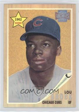 2001 Topps Archives Reserve - [Base] #10 - Lou Brock