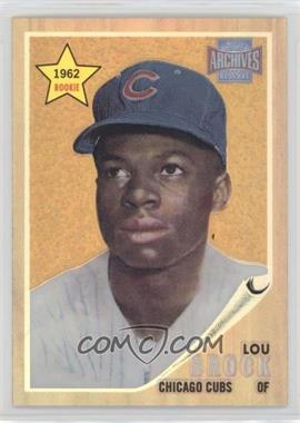 2001 Topps Archives Reserve - [Base] #10 - Lou Brock