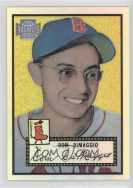 2001 Topps Archives Reserve - [Base] #20 - Dom DiMaggio