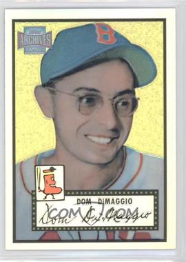 2001 Topps Archives Reserve - [Base] #20 - Dom DiMaggio