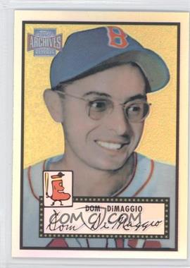 2001 Topps Archives Reserve - [Base] #20 - Dom DiMaggio