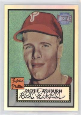 2001 Topps Archives Reserve - [Base] #4 - Richie Ashburn