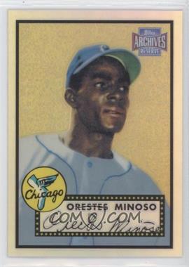 2001 Topps Archives Reserve - [Base] #54 - Minnie Minoso (Orestes on Card)