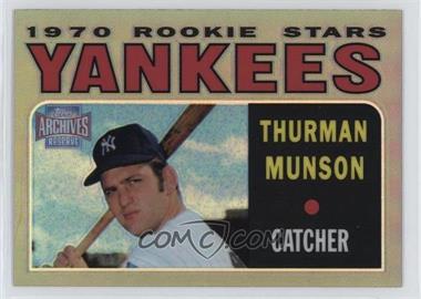 2001 Topps Archives Reserve - [Base] #58 - Thurman Munson