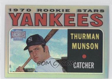 2001 Topps Archives Reserve - [Base] #58 - Thurman Munson