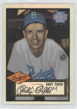 2001 Topps Archives Reserve - [Base] #62 - Andy Pafko