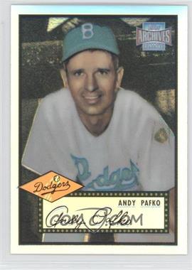 2001 Topps Archives Reserve - [Base] #62 - Andy Pafko