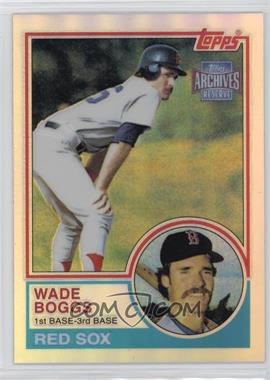 2001 Topps Archives Reserve - [Base] #7 - Wade Boggs