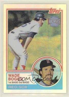 2001 Topps Archives Reserve - [Base] #7 - Wade Boggs
