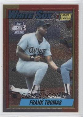 2001 Topps Archives Reserve - Future Rookie Reprints #5 - Frank Thomas