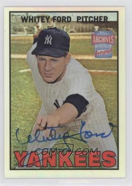 2001 Topps Archives Reserve - Rookie Reprint Autographs #ARA2 - Whitey Ford