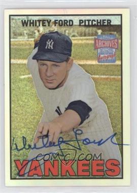 2001 Topps Archives Reserve - Rookie Reprint Autographs #ARA2 - Whitey Ford
