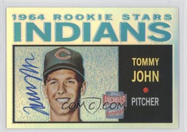 2001 Topps Archives Reserve - Rookie Reprint Autographs #ARA29 - Tommy John