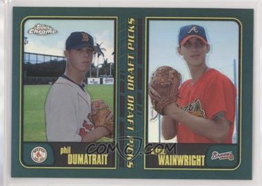 2001 Topps Chrome - [Base] - Retrofractor #280 - Adam Wainwright, Phil Dumatrait