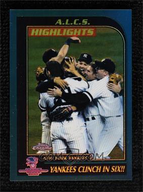 2001 Topps Chrome - [Base] - Retrofractor #330 - New York Yankees Team
