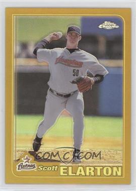 2001 Topps Chrome - [Base] - Retrofractor #347 - Scott Elarton [EX to NM]