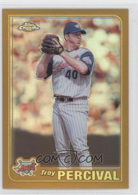 2001 Topps Chrome - [Base] - Retrofractor #386 - Troy Percival