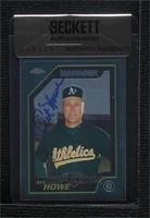 Art Howe [BAS Beckett Auth Sticker]