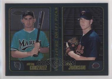 2001 Topps Chrome - [Base] #277 - Adrian Gonzalez, Adam Johnson