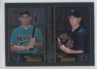 2001 Topps Chrome - [Base] #277 - Adrian Gonzalez, Adam Johnson