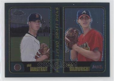 2001 Topps Chrome - [Base] #280 - Adam Wainwright, Phil Dumatrait