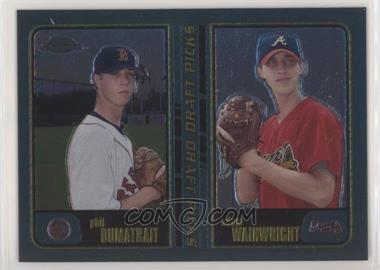 2001 Topps Chrome - [Base] #280 - Adam Wainwright, Phil Dumatrait