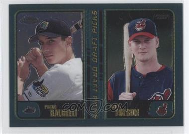 2001 Topps Chrome - [Base] #282 - Rocco Baldelli, Mark Folsom