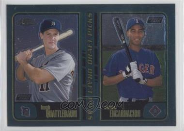 2001 Topps Chrome - [Base] #616 - Hugh Quattlebaum, Edwin Encarnacion